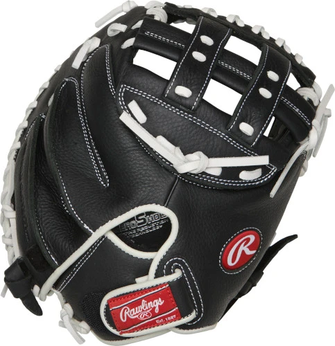 32.5 Inch Rawlings Shut Out RSOCM325BW Womens Fastpitch Softball Catcher Mitt 1 32.5 Inch Rawlings Shut Out RSOCM325BW Womens Fastpitch Softball Catcher Mitt