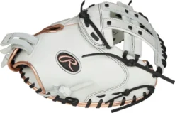 33 Inch Rawlings Liberty Advanced Color Series RLACM33FPRG Women's White/RoseGold/Black Fastpitch Softball Catcher Mitt 5 33 Inch Rawlings Liberty Advanced Color Series RLACM33FPRG Women's White/RoseGold/Black Fastpitch Softball Catcher Mitt -Giants Sport 33 inch rawlings liberty advanced color series rlacm33fprg women s white rosegold black fastpitch softball catcher mitt 17