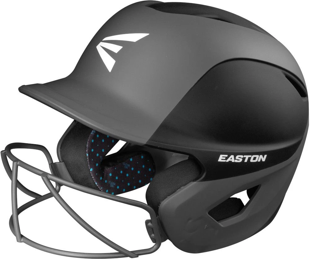 Easton Ghost Girl's Two-Tone T-Ball/Small Fastpitch Softball Batting Helmet W/ Facemask A168551 1 Easton Ghost Girl's Two-Tone T-Ball/Small Fastpitch Softball Batting Helmet W/ Facemask A168551