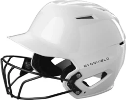 EvoShield XVT 2.0 Glossy Batting Helmet W/ Fastpitch Softball Facemask WB57259 -Giants Sport evoshield xvt 2 0 glossy batting helmet w fastpitch softball facemask wb57259 48