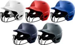 EvoShield XVT LUXE Fitted Batting Helmet W/ Softball Facemask WTV7230 -Giants Sport evoshield xvt luxe fitted batting helmet w softball facemask wtv7230 11