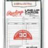 Rawlings Accessories 17LCR System-17 Line-Up Card Case