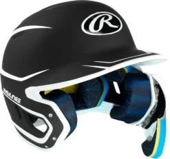 Rawlings MACH Adjust Senior Two-Tone Matte Baseball Batting Helmet W/ Adjustable Face Guard MA14S -Giants Sport rawlings mach adjust senior two tone matte baseball batting helmet w adjustable face guard ma14s 35