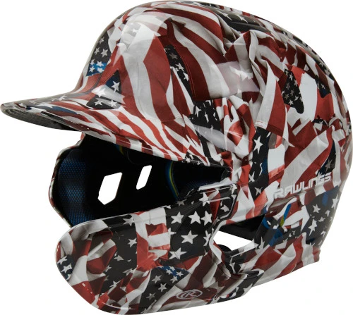 Rawlings Mach USA MACHEXT-USA-JR Junior Batting Helmet W/ Extension 1 Rawlings Mach USA MACHEXT-USA-JR Junior Batting Helmet W/ Extension