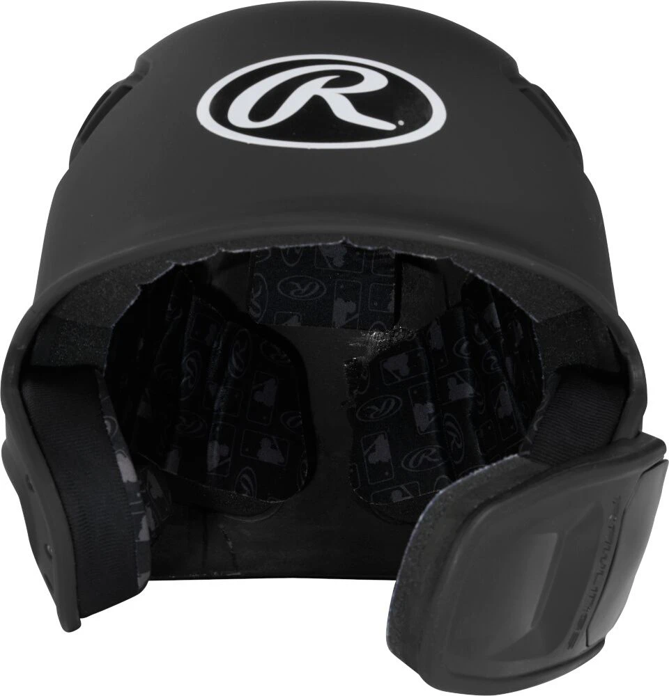 Rawlings R16 Reversible EXT Junior Matte Baseball Batting Helmet W/ Reversible Face Guard R6R07J 1 Rawlings R16 Reversible EXT Junior Matte Baseball Batting Helmet W/ Reversible Face Guard R6R07J
