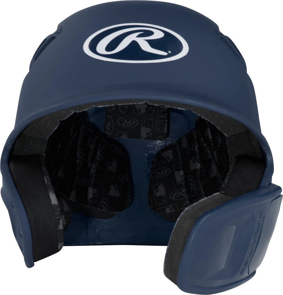 Rawlings R16 Reversible EXT Junior Matte Baseball Batting Helmet W/ Reversible Face Guard R6R07J 2 Rawlings R16 Reversible EXT Junior Matte Baseball Batting Helmet W/ Reversible Face Guard R6R07J - Image 2