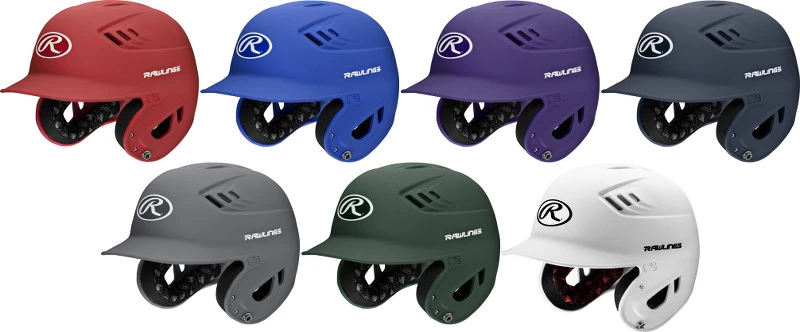 Rawlings Velo R16MS Senior Matte Batting Helmet 3 Rawlings Velo R16MS Senior Matte Batting Helmet - Image 3