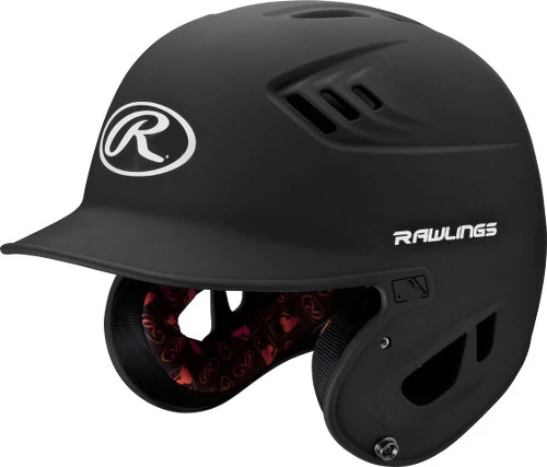 Rawlings Velo R16MS Senior Matte Batting Helmet 1 Rawlings Velo R16MS Senior Matte Batting Helmet