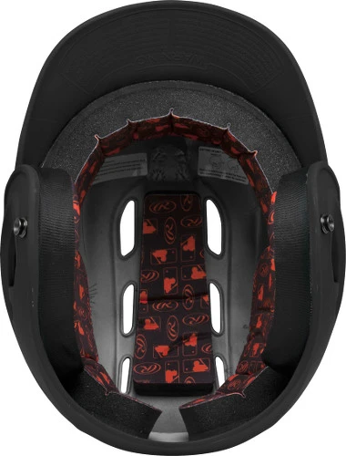 Rawlings Velo R16MS Senior Matte Batting Helmet 2 Rawlings Velo R16MS Senior Matte Batting Helmet - Image 2