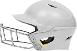 Under Armour Converge Women's Fastpitch Batting Helmet W/ Softball Mask UABH2100FGS3 -Giants Sport under armour converge womens fastpitch batting helmet w softball facemask uabh2100fgs3 20